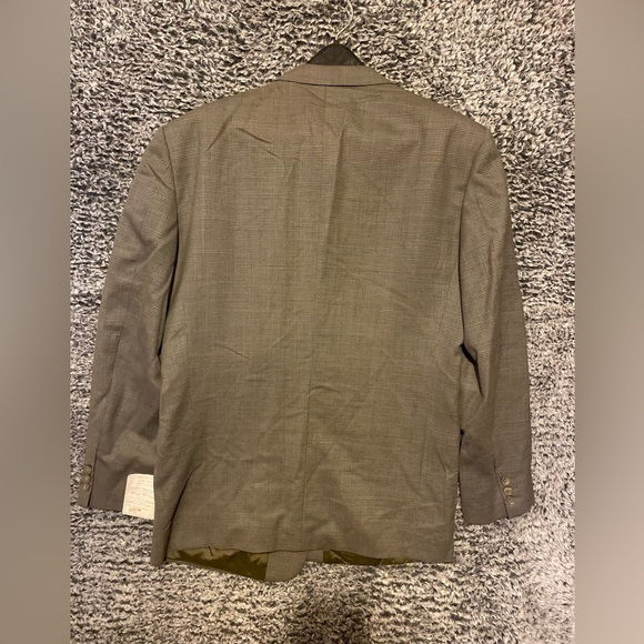 New  With tag Mani by Giorgio Armani Men' pure Virgin Wool Blazer 43 Long - Picture 2 of 14